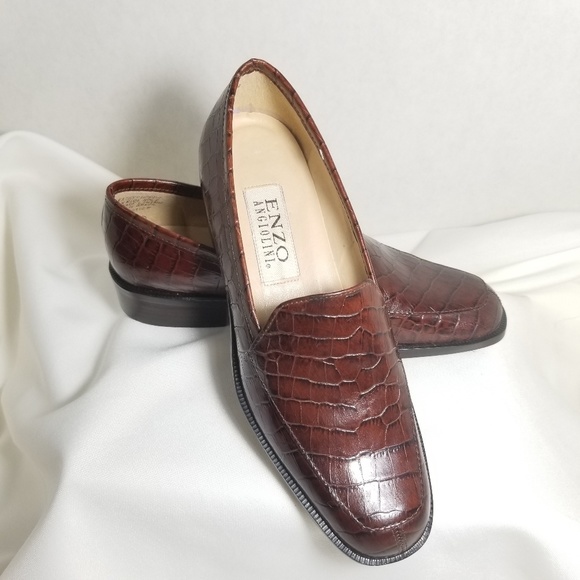 Enzo Angiolini Shoes - Enzo Angiolini Brown Loafers Womens Size 5.5 B